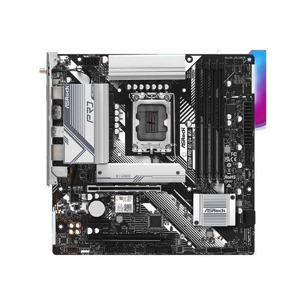 Asrock B760M PRO RS/D4 WIFI desktop alaplap microATX
