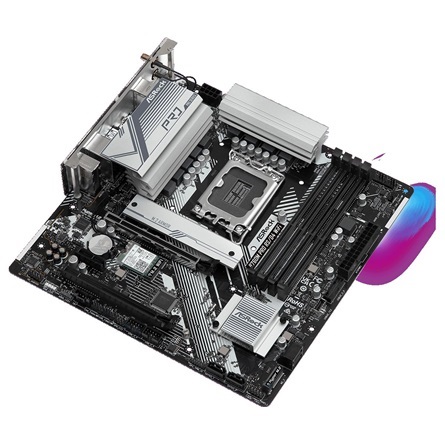 Asrock B760M PRO RS/D4 WIFI desktop alaplap microATX