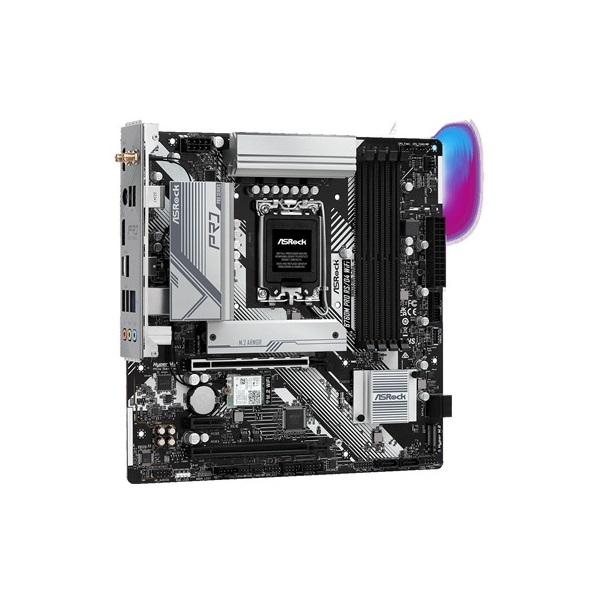 Asrock B760M PRO RS/D4 WIFI desktop alaplap microATX