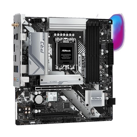 Asrock B760M PRO RS/D4 WIFI desktop alaplap microATX