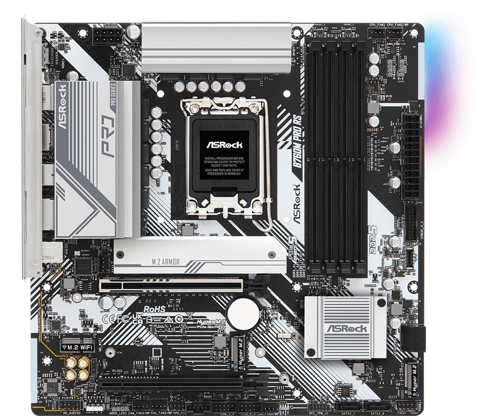Asrock B760M PRO RS Intel B760 LGA1700 mATX alaplap