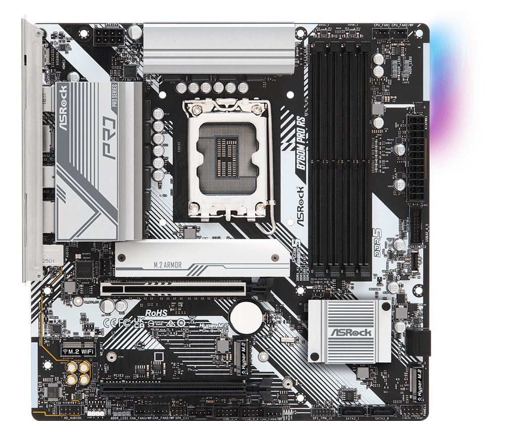 Asrock B760M PRO RS Intel B760 LGA1700 mATX alaplap