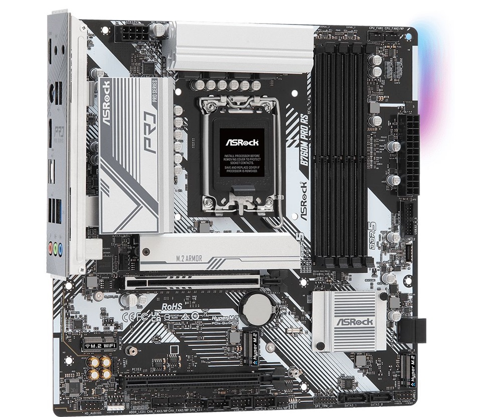 Asrock B760M PRO RS Intel B760 LGA1700 mATX alaplap