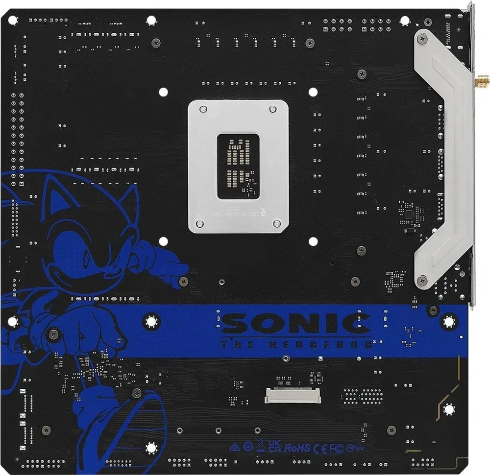 Asrock B760M Phantom Gaming Sonic WiFi desktop alaplap microATX