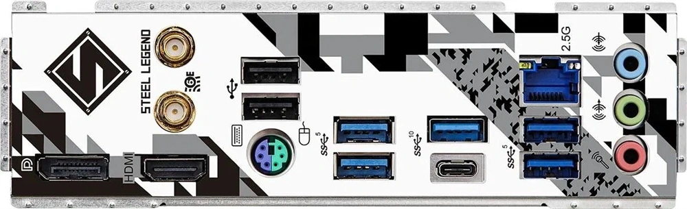 Asrock B760M STEEL LEGEND WIFI desktop alaplap microATX