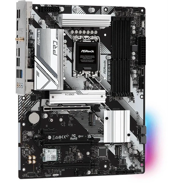 Asrock B760 Pro RS/D4 WIFI Intel B760 LGA1700 ATX alaplap