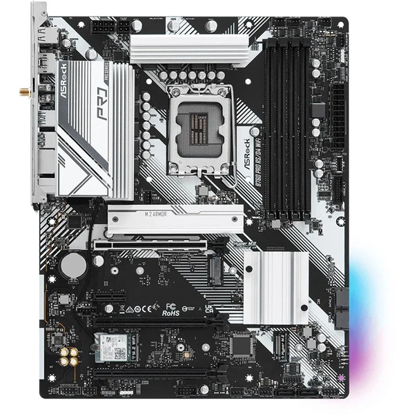 Asrock B760 Pro RS/D4 WIFI Intel B760 LGA1700 ATX alaplap