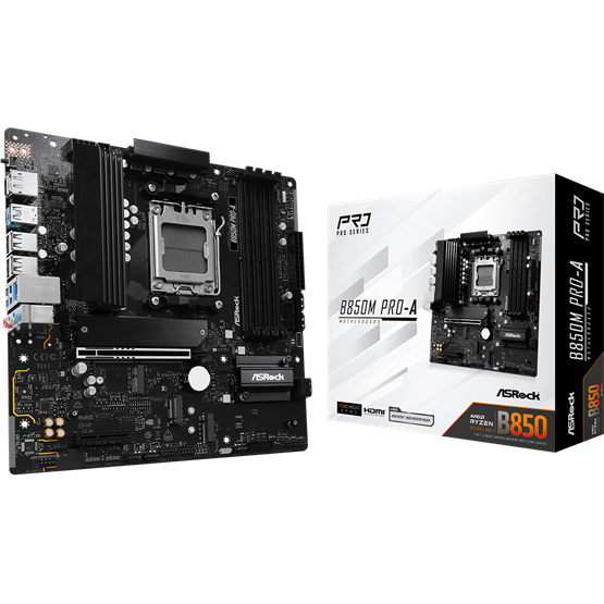 Asrock B850M PRO-A AMD B850 AM5 mATX alaplap