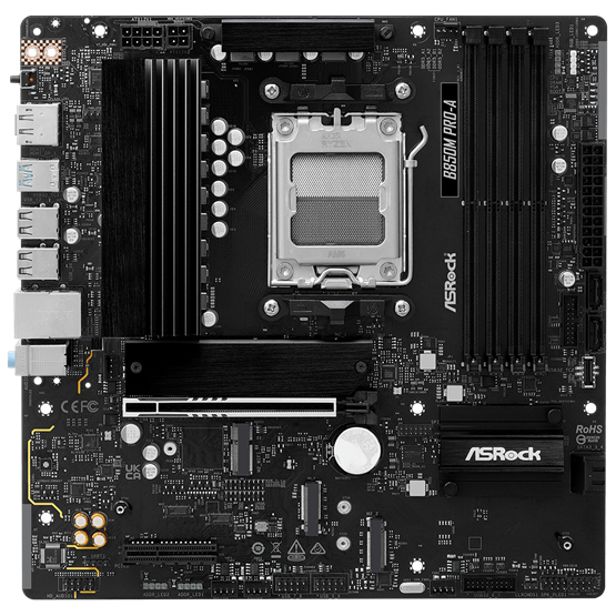 Asrock B850M PRO-A AMD B850 AM5 mATX alaplap