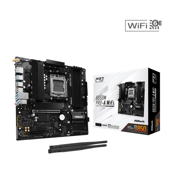 Asrock B850M PRO-A WIFI AMD B850 AM5 mATX alaplap