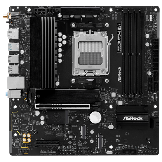 Asrock B850M PRO-A WIFI AMD B850 AM5 mATX alaplap
