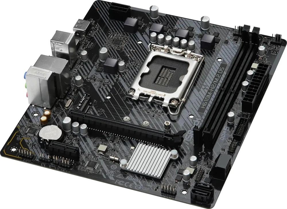 Asrock H610M-H2/M.2 Intel H610 LGA1700 mATX alaplap