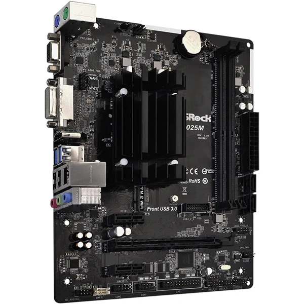 Asrock J4025M Intel BGA1090 mATX alaplap