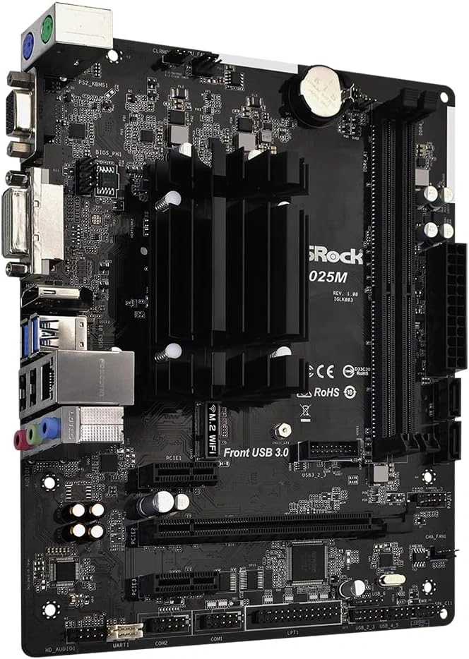 Asrock J4025M Intel BGA1090 mATX alaplap