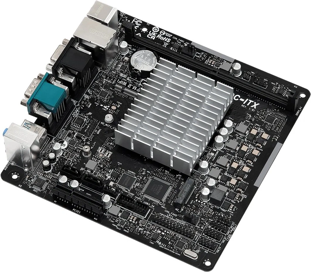 Asrock N100DC Intel 1264 Mini-ITX alaplap