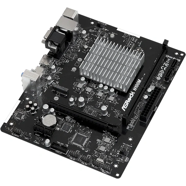 Asrock N100M Intel 1264 Mini-ITX alaplap