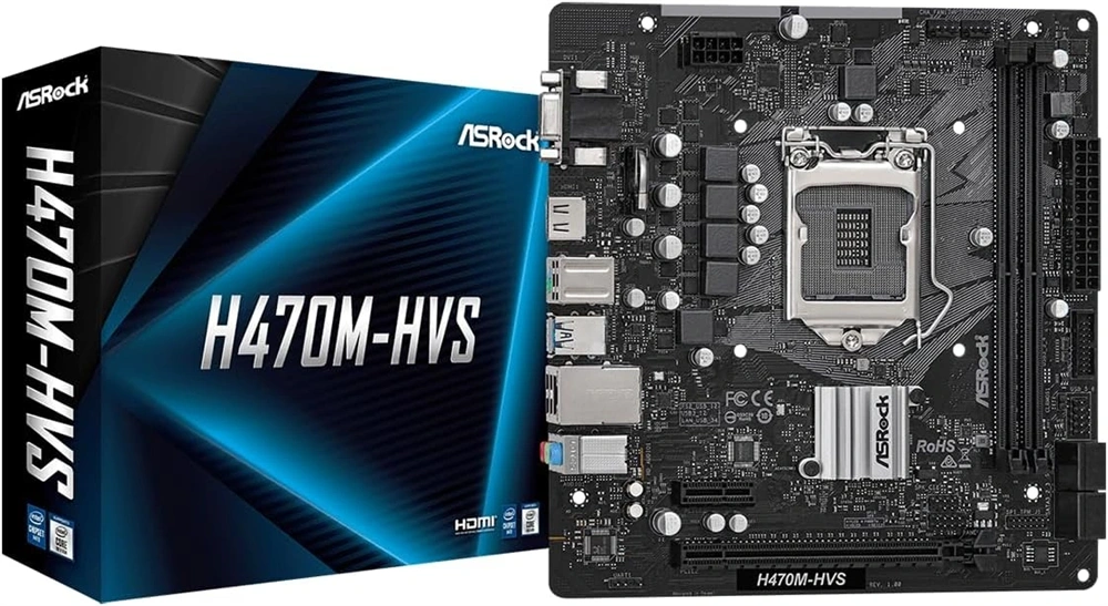Asrock R2.0 Intel H470 LGA1200 mATX alaplap