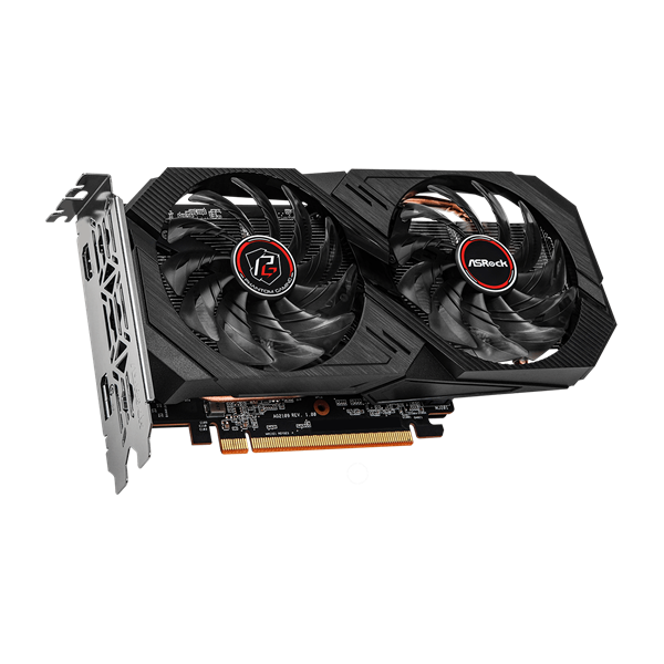 Asrock Radeon RX 6500 XT Phantom Gaming D OC 4GB GDDR6 64-bit grafikus kártya