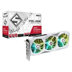 Asrock Radeon RX 6650 XT Steel Legend OC 8GB GDDR6 128-bit grafikus kártya