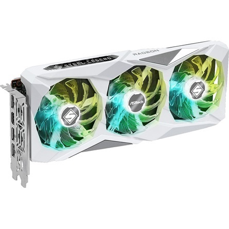 Asrock Radeon RX 6650 XT Steel Legend OC 8GB GDDR6 128-bit grafikus kártya
