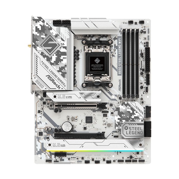 Asrock STEEL LEGEND Wi-Fi AMD B650 AM5 ATX alaplap