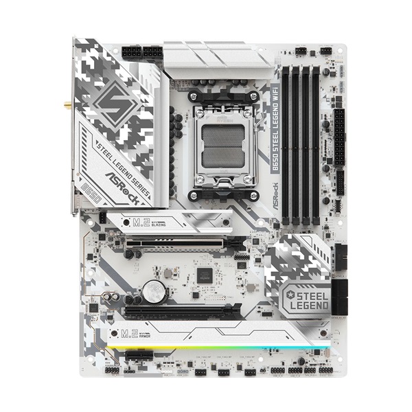 Asrock STEEL LEGEND Wi-Fi AMD B650 AM5 ATX alaplap