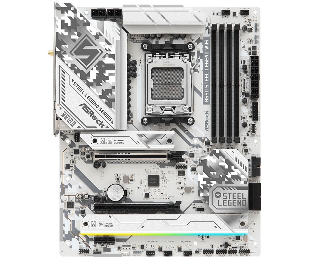Asrock STEEL LEGEND Wi-Fi AMD B650 AM5 ATX alaplap