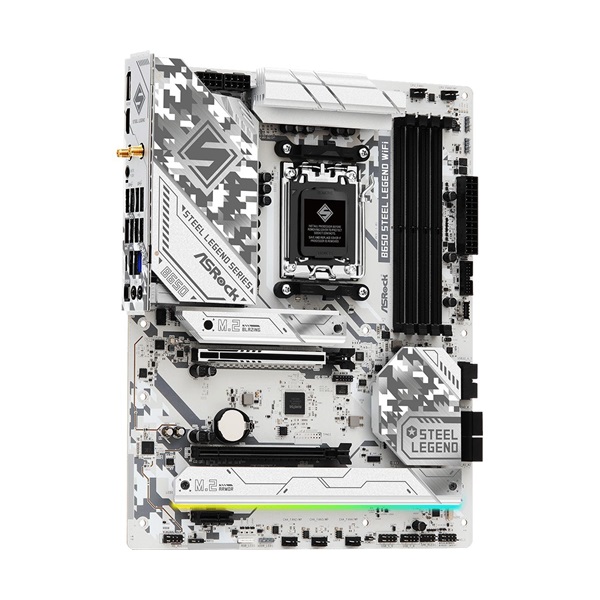 Asrock STEEL LEGEND Wi-Fi AMD B650 AM5 ATX alaplap