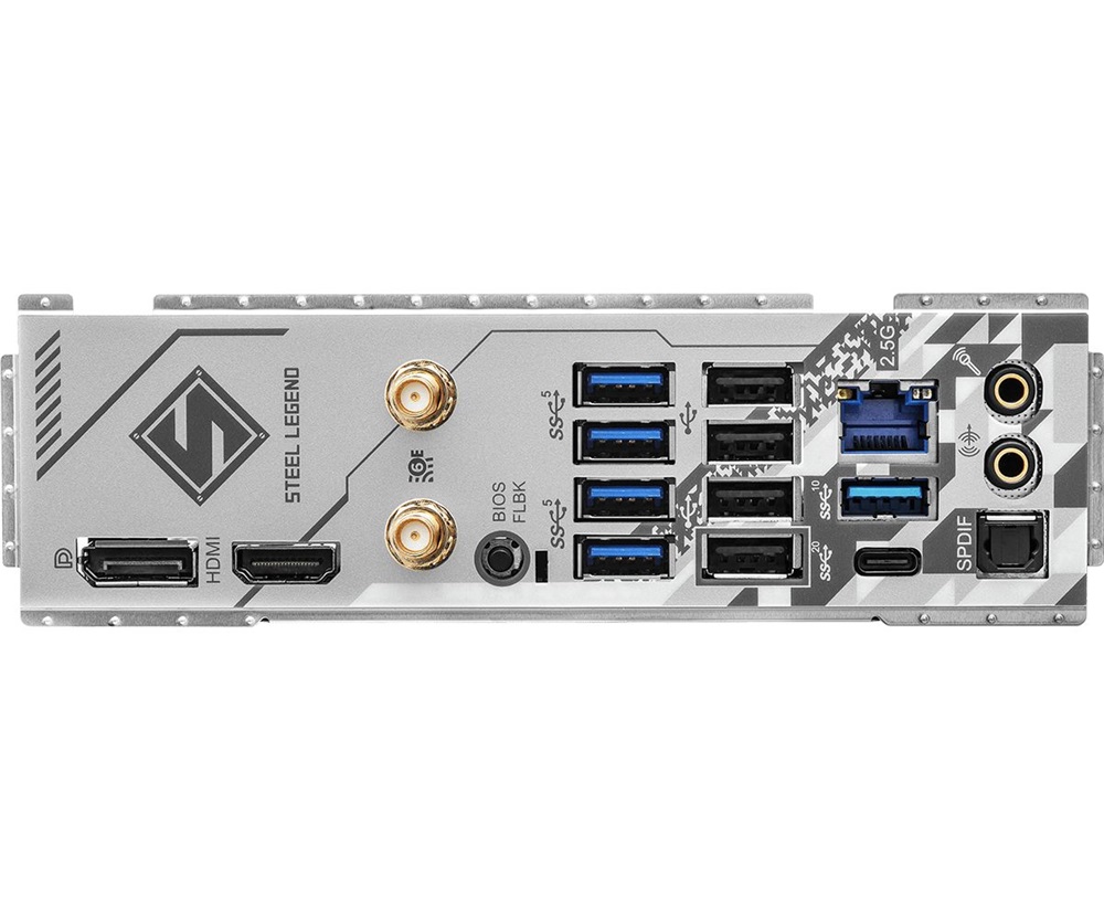 Asrock STEEL LEGEND Wi-Fi AMD B650 AM5 ATX alaplap