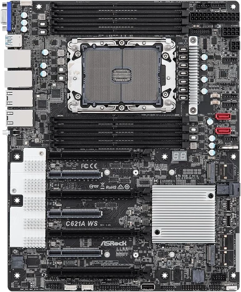 Asrock WS Intel C621A LGA4189 ATX alaplap