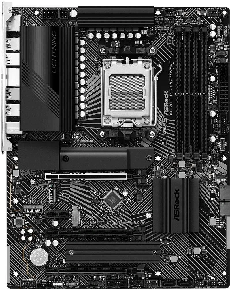 Asrock X670E Phantom Gaming Lightning desktop alaplap ATX