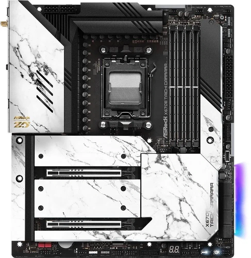 Asrock X670E TAICHI CARRARA desktop alaplap E-ATX