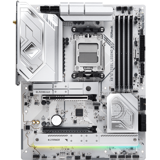 Asrock X870 STEEL LEGEND WIFI AMD X870 AM5 ATX alaplap