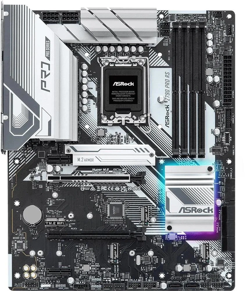Asrock Z790 PRO RS desktop alaplap ATX