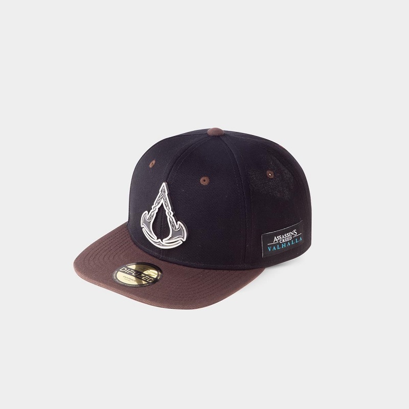 Assassin`s Creed Valhalla fém logós snapback sapka