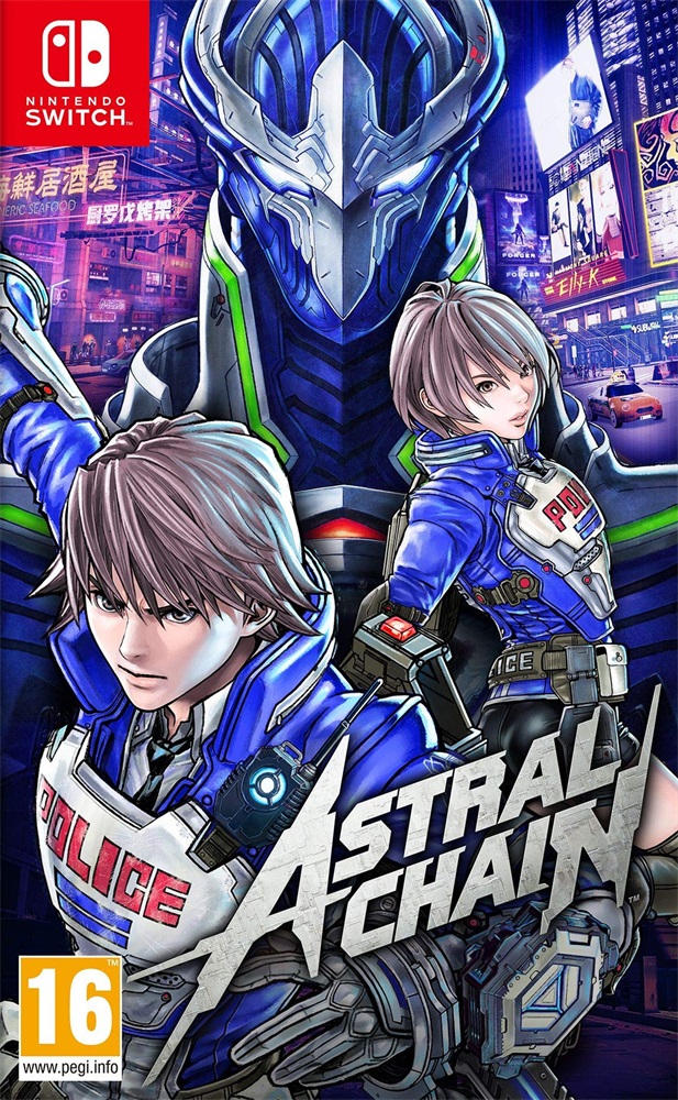Astral Chain Nintendo Switch játékszoftver