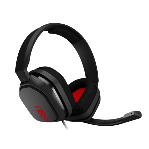 Astro A10 szürke-piros gamer headset