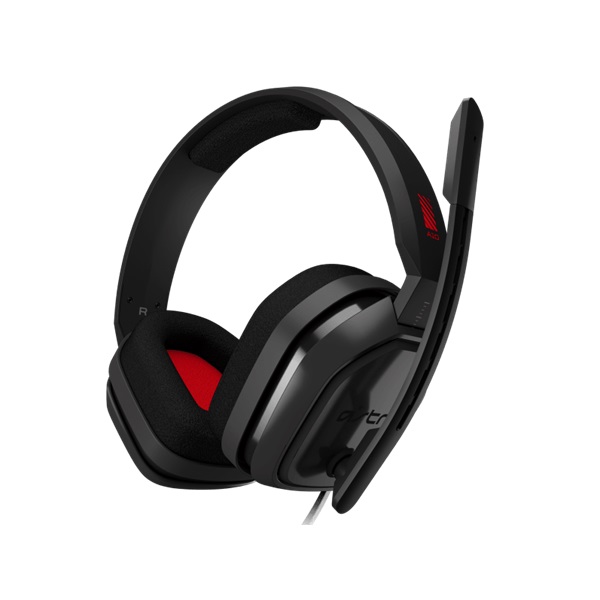 Astro A10 szürke-piros gamer headset