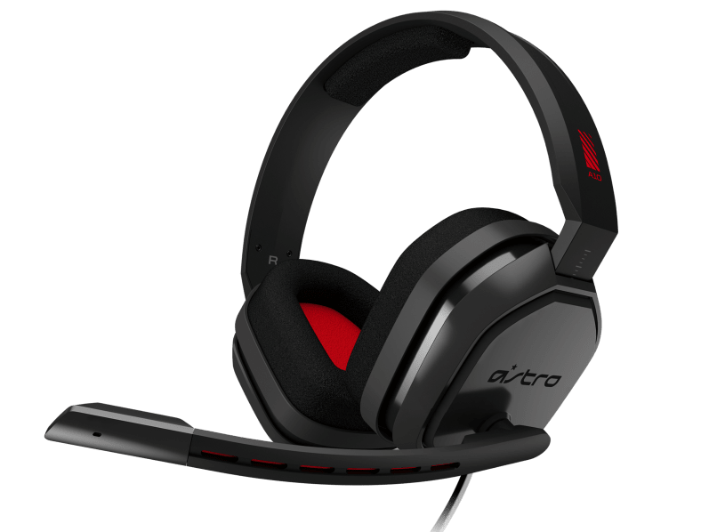 Astro A10 szürke-piros gamer headset