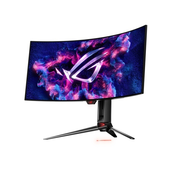 Asus 34" ROG Swift PG34WCDM UWQHD OLED 240Hz HDMI/DP/USB/USB-C ívelt gamer monitor