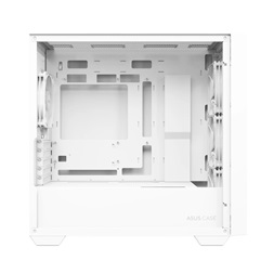 Asus A21 PLUS fehér (táp nélküli) ablakos ARGB mATX ház