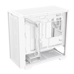 Asus A21 PLUS fehér (táp nélküli) ablakos ARGB mATX ház