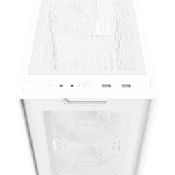 Asus A21 PLUS fehér (táp nélküli) ablakos ARGB mATX ház