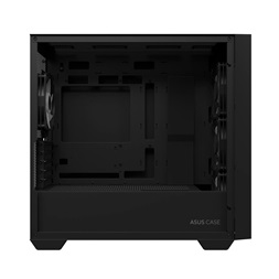 Asus A21 PLUS fekete (táp nélküli) ablakos ARGB mATX ház