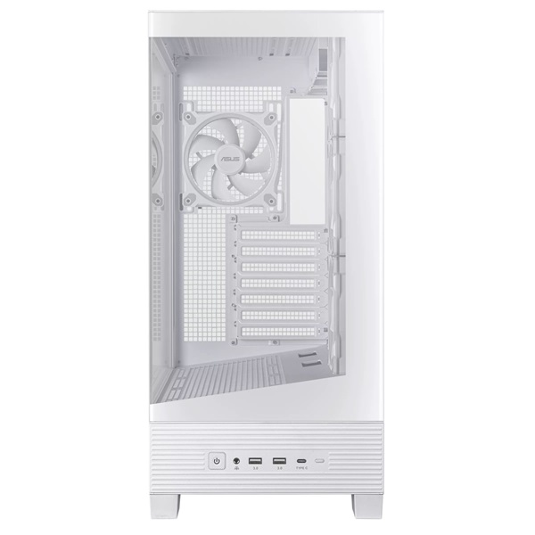 Asus A31 PLUS fehér (táp nélküli) ablakos ARGB ATX ház