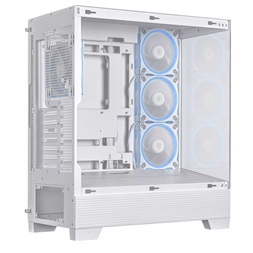 Asus A31 PLUS fehér (táp nélküli) ablakos ARGB ATX ház