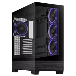 Asus A31 PLUS fekete (táp nélküli) ablakos ARGB ATX ház