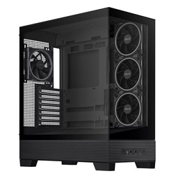 Asus A31 PLUS fekete (táp nélküli) ablakos ARGB ATX ház