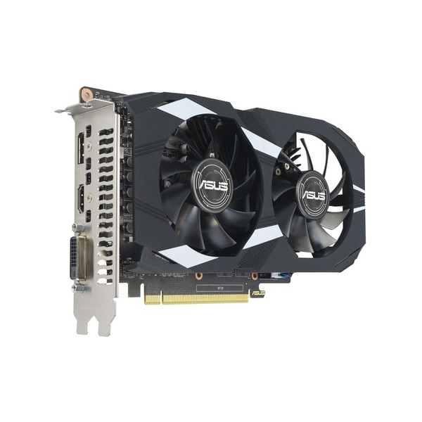 Asus Dual GeForce GTX 1650 OC Edition EVO nVidia 4GB GDDR6 128bit PCIe videókártya