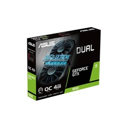 Asus Dual GeForce GTX 1650 OC Edition EVO nVidia 4GB GDDR6 128bit PCIe videókártya